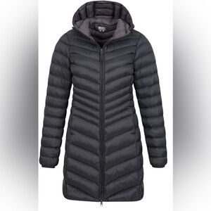 New Mountain Warehouse Florence Womens Long Insulated Puffer Jacket - Size 8